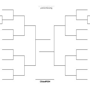 18-Team tournament bracket (free and printable) 18 Team Printable Tournament Bracket