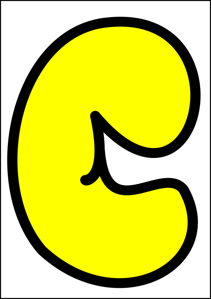 Printable Letter ‘C’: Free Bubble Letter, Block, Graffiti, and Fancy Fonts Templates