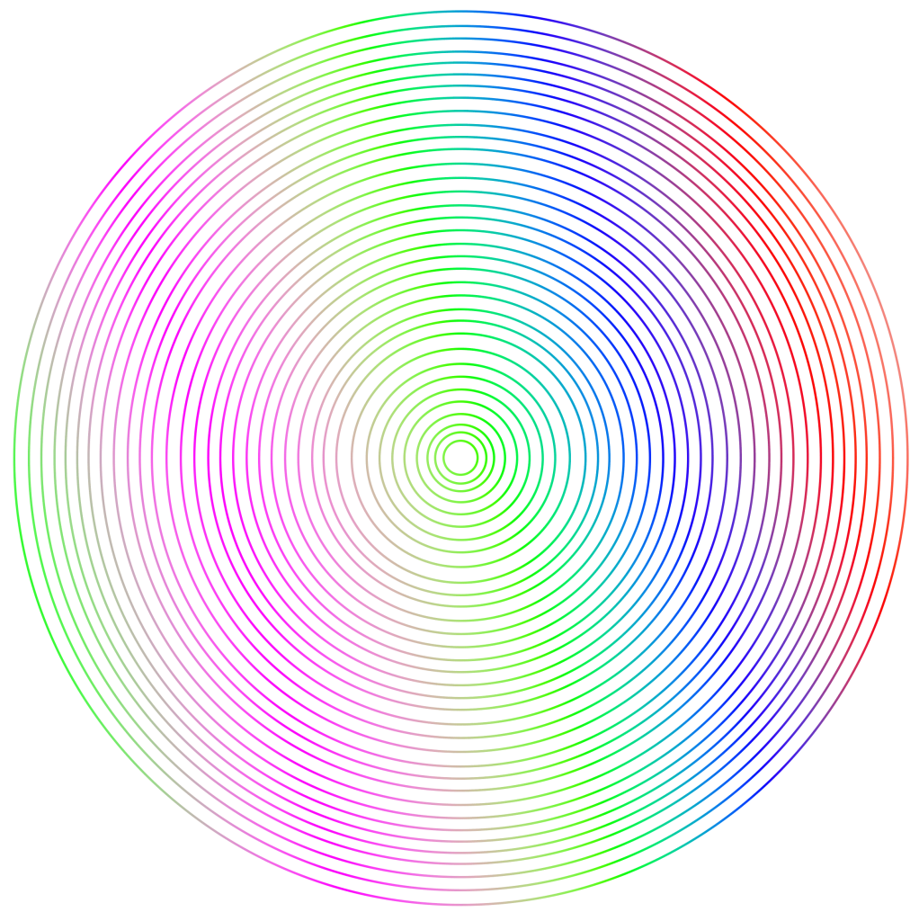 Free Printable Concentric Circles (Download High Resolution) Templates