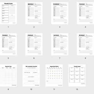 Plan Your Week With This Free Printable ADHD Daily Planner