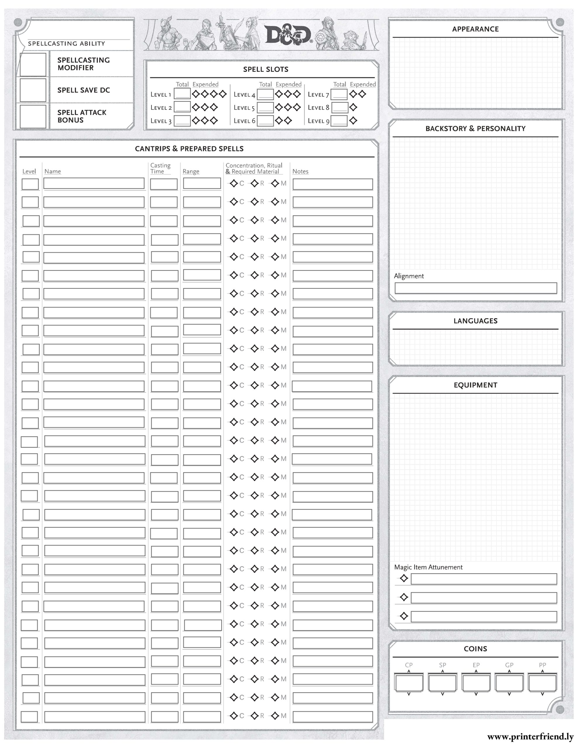 5E Fillable Sheet Dnd Character Sheet 5E Printable MHTN 5E Fillable Sheet Dnd Character Sheet 5E Printable MHTN