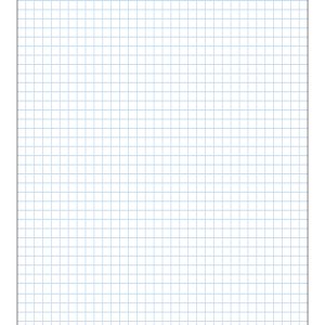 1/4 inch grid paper with bolder-black-frame for drawing, graphing, or other projects.