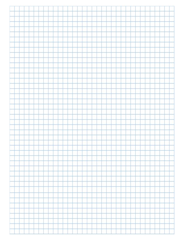 Unleash Your Inner Engineer With Our 1/4 Inch Graph Paper - Printerfriendly
