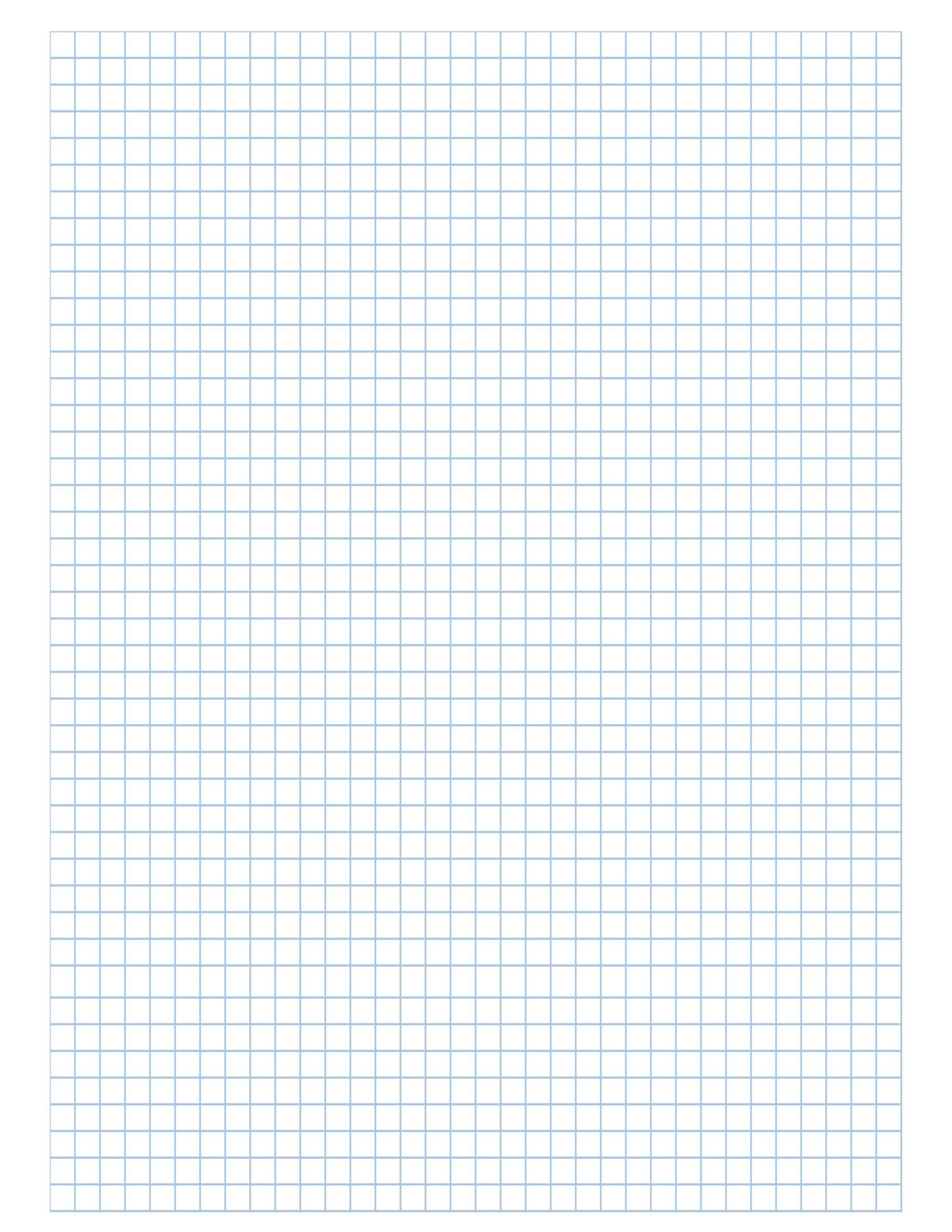 Unleash Your Inner Engineer With Our 1/4 Inch Graph Paper - Printerfriendly