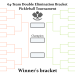 Pickleball Tournament - 64-Team Double Elimination Bracket (winner)