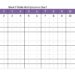 Blank Fillable Multiplication Chart