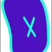 Bubble Letter D Template