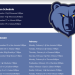 Printable 2020-21 Memphis Grizzlies Schedule
