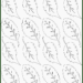 Fall Leaf Pattern Template