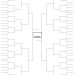64 team printable tournament bracket