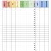 Colorful place value chart to print​ and practice basic place value